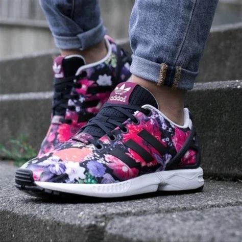 adidas zx flux floral|adidas torsion zx flux ortholite.